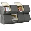 VidaXL Boîtes De Rangement Empilables Couvercle 8 Pcs Tissu Anthracite - Anthracite 1 VidaXL Boîtes De Rangement Empilables Couvercle 8 Pcs Tissu Anthracite - Anthracite -Petit rangement Soldes Magasin 43443291 1
