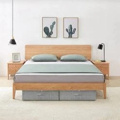 VidaXL Boîte De Rangement Tissu 70x40x18 Cm Gris - Gris