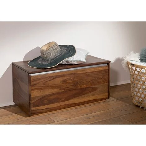 MASSIVMOEBEL24.DE Coffre 80x40 Palissandre Laqué Noble Unique SYDNEY #138 - Brun 3 MASSIVMOEBEL24.DE Coffre 80x40 Palissandre Laqué Noble Unique SYDNEY #138 - Brun