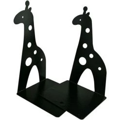 Kueatily Serre-livres En Métal Antidérapant En Forme De Girafe - 21 Cm - Pour Enfants - Pour Bibliothèque, école, Bureau, Maison, étude - Noir 9 Kueatily Serre-livres En Métal Antidérapant En Forme De Girafe - 21 Cm - Pour Enfants - Pour Bibliothèque, école, Bureau, Maison, étude - Noir -Petit rangement Soldes Magasin 43712832 3