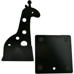 Kueatily Serre-livres En Métal Antidérapant En Forme De Girafe - 21 Cm - Pour Enfants - Pour Bibliothèque, école, Bureau, Maison, étude - Noir 10 Kueatily Serre-livres En Métal Antidérapant En Forme De Girafe - 21 Cm - Pour Enfants - Pour Bibliothèque, école, Bureau, Maison, étude - Noir -Petit rangement Soldes Magasin 43712832 4