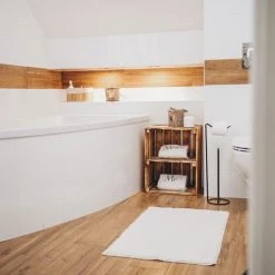 GrandBox Caisse En Bois Flammé 50x40x30 Avec étagère Caisse à Vin Caisse à Fruits Pour Décoration Rangement Vintage Shabby Chic Retro:Lot De 1 -Petit rangement Soldes Magasin 44167492 4