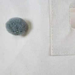 ATMOSPHERA Bac De Rangement à Pompon - D 30 X H 40,5 Cm - Gris -Petit rangement Soldes Magasin 44337559 4