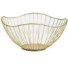 BARES Corbeille à Fruits, Panier à Fruit Multifonctionnel, Panier De Stockage De Fer, Pour Stocker Des Fruits, Des Collations Et Des Légumes Dans La Cuisine (d'or) -Petit rangement Soldes Magasin 44486376 1