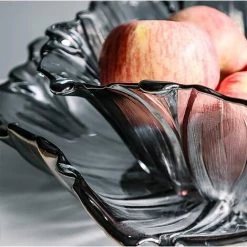 BARES Verre Cristal Corbeille à Fruits, Ménage Table Basse Pot De Bonbons Salon Porte-Fruits Corbeille à Fruits Design Corbeille Coupe à Fruits 9 BARES Verre Cristal Corbeille à Fruits, Ménage Table Basse Pot De Bonbons Salon Porte-Fruits Corbeille à Fruits Design Corbeille Coupe à Fruits -Petit rangement Soldes Magasin 44486397 3