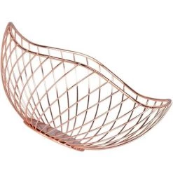 BARES Corbeille À Fruits En Métal Corbeille De Fruits En Fer, Table Basse De Salon, Bol De Fruits, Assiette De Fruits, Panier De Rangement De Collations, Panier De Vidange -Petit rangement Soldes Magasin 44486407 5