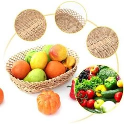 BARES Corbeille De Fruits, Corbeille à Fruits En Fil, Le Panier De Fruits Tissé à La Main Convient Aux Fruits Et Légumes, Beaux Et élégants (30 X 22 X 8cm) 10 BARES Corbeille De Fruits, Corbeille à Fruits En Fil, Le Panier De Fruits Tissé à La Main Convient Aux Fruits Et Légumes, Beaux Et élégants (30 X 22 X 8cm) -Petit rangement Soldes Magasin 44486419 4