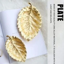 BARES Corbeille De Fruits, Corbeille De Fruits Doré, Grande Cuvette De Fruits Secs Européenne -Petit rangement Soldes Magasin 44486423 3