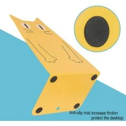 BRIDAY Serre-livres En Métal Pour Chat, Une Paire De Serre-livres De Style De Mode Pour Chat Robuste Et Mignon Pour étagère De Bibliothèque Scolaire 9 BRIDAY Serre-livres En Métal Pour Chat, Une Paire De Serre-livres De Style De Mode Pour Chat Robuste Et Mignon Pour étagère De Bibliothèque Scolaire -Petit rangement Soldes Magasin 44497876 3