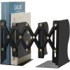 BRIDAY Serre-livres Réglables, Porte-livres Rétractable, Serre-livres évolutifs En Métal, Support De Serre-livres De Bureau Extensible -Petit rangement Soldes Magasin 44497882 1