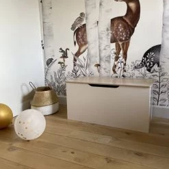 ALICE'S HOME Coffre à Jouet - Tobias - 80x40 Cm, Couvercle Rabattable, Poignées Latérales - Blanc 8 ALICE'S HOME Coffre à Jouet - Tobias - 80x40 Cm, Couvercle Rabattable, Poignées Latérales - Blanc -Petit rangement Soldes Magasin 44639235 3