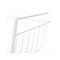 WADIGA Panier De Rangement à Suspendre Métal Blanc - 30x24.5x14.5cm - Blanc -Petit rangement Soldes Magasin 45293280 3