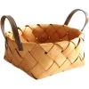 GDRHVFD Petit Panier De Rangement En Osier Tissé À La Main Tissé À La Main Avec Poignée Pour Fruit 1 GDRHVFD Petit Panier De Rangement En Osier Tissé À La Main Tissé À La Main Avec Poignée Pour Fruit -Petit rangement Soldes Magasin 45310978 1