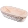SUN FLOWERIT Ovale, Corbeille à Pain Ovale, Panier De Fermentation De Pain, Outil De Fermentation De Pâte Ovale Avec Housse En Tissu Ovale 25*15*8cm -Petit rangement Soldes Magasin 45575163 1
