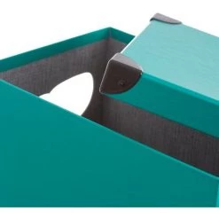 LOLA HOME Lot De 10 Boites Carton Et Papier Smile Multicolore -Petit rangement Soldes Magasin 45790133 4