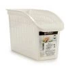 PANIER ORGANISATEUR DE BOISSONS EN PLASTIQUE BLANC 13 X 29 X 17 CM GONDOL 8430852416865 -Petit rangement Soldes Magasin 45944299 1