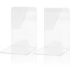 Kueatily Serre-livres En Acrylique Transparent, Support De Rangement De Bureau Antidérapant 1 Kueatily Serre-livres En Acrylique Transparent, Support De Rangement De Bureau Antidérapant -Petit rangement Soldes Magasin 46293535 1