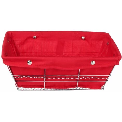 FIVE SIMPLY SMART Panière à Pain Rectangulaire - Longueur 26.5, Profondeur 20.5, Hauteur 9 Cm - Rouge 3 FIVE SIMPLY SMART Panière à Pain Rectangulaire - Longueur 26.5, Profondeur 20.5, Hauteur 9 Cm - Rouge