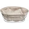 FIVE SIMPLY SMART Panière à Pain Ovale - Longueur 27, Profondeur 23.5, Hauteur 9.7 Cm - Beige -Petit rangement Soldes Magasin 46465934 1