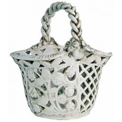 DAFNE ITALIAN DESIGN Panier Vase Porte-bon-bon Peint Et Fait à La Main En Céramique Artistique Par Castelli Italia - Code: FMA-04 Collection: Arte Dell-arredo - Arabesque Dimensions: Cm 19x15 - H Cm 20 Description: Panier Avec Poignée Tressée Blanc Antique Pour Salon Et Cuisi 8 DAFNE ITALIAN DESIGN Panier Vase Porte-bon-bon Peint Et Fait à La Main En Céramique Artistique Par Castelli Italia - Code: FMA-04 Collection: Arte Dell-arredo - Arabesque Dimensions: Cm 19x15 - H Cm 20 Description: Panier Avec Poignée Tressée Blanc Antique Pour Salon Et Cuisi -Petit rangement Soldes Magasin 46484431 2