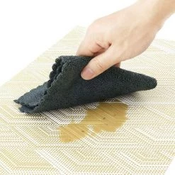 NORCKS Lot De 8 Sets De Table Vinyle Résistant à L'usure à La Chaleur, Tissées Pour Napperons De Cuisine, Beige - Beige -Petit rangement Soldes Magasin 47156025 3