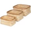 COMPACTOR Lot 3 X Panier De Rangement - Naturel -Petit rangement Soldes Magasin 47577734 1