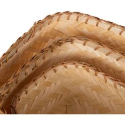 COMPACTOR Lot 3 X Panier De Rangement - Naturel -Petit rangement Soldes Magasin 47577734 5