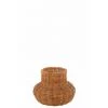 DANSMAMAISON Panier Forme De Vase Rotin Miel Jaune - L 50 X L 50 X H 40 Cm - Naturel 1 DANSMAMAISON Panier Forme De Vase Rotin Miel Jaune - L 50 X L 50 X H 40 Cm - Naturel -Petit rangement Soldes Magasin 47608024 1