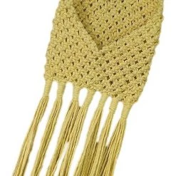 Porte-revues De Style Bohémien - Panier Pour Livres, Fleurs, Décoration Murale Pour Entrée, Salon, 19*50 Cm Fontainebleau Jaune -Petit rangement Soldes Magasin 48221935 3