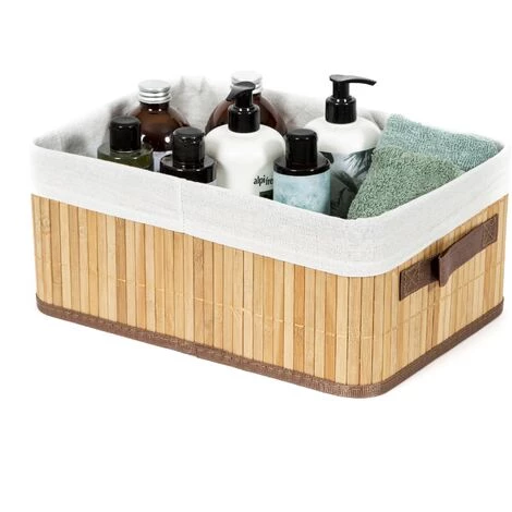 COMPACTOR Panier De Rangement - Bois Naturel 4 COMPACTOR Panier De Rangement - Bois Naturel – Image 2