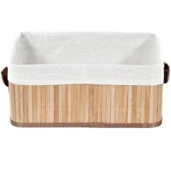 COMPACTOR Panier De Rangement - Bois Naturel 10 COMPACTOR Panier De Rangement - Bois Naturel -Petit rangement Soldes Magasin 48539972 4