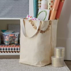 CADEAU Panier De Rangement En Tissu Cube Haut Naturel Blanc 9 CADEAU Panier De Rangement En Tissu Cube Haut Naturel Blanc -Petit rangement Soldes Magasin 48783000 4