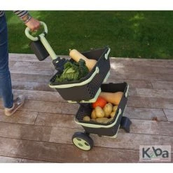 KAJO Chariot - Kaba Gris/Tilleul 10 KAJO Chariot - Kaba Gris/Tilleul -Petit rangement Soldes Magasin 48888412 4