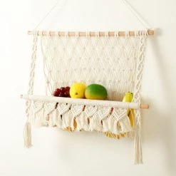 ELLE Supports Muraux, Porte-revues Suspendus, Supports De Poteaux, Tapisseries En Coton, Décoration De La Maison -Petit rangement Soldes Magasin 49096796 4