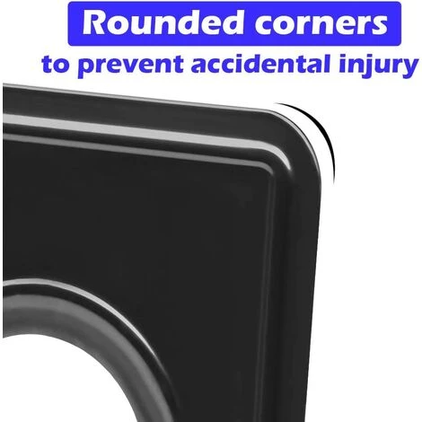 ECHOO 2 Paires D'étagères En Métal Lourd Antidérapantes, Serre-livres Et Serre-livres En Métal Durable 5 ECHOO 2 Paires D'étagères En Métal Lourd Antidérapantes, Serre-livres Et Serre-livres En Métal Durable – Image 3