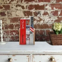 ECHOO 2 Pcs Simple Bois Style Japonais Nature Hêtre Bois Support De Livre Serre-livres Serre-livres Étagère 10 ECHOO 2 Pcs Simple Bois Style Japonais Nature Hêtre Bois Support De Livre Serre-livres Serre-livres Étagère -Petit rangement Soldes Magasin 49196191 4