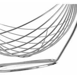 LOLA HOME Corbeille à Fruits Avec 2 Corbeilles En Métal Argenté 34x25x51 Cm -Petit rangement Soldes Magasin 49728246 5