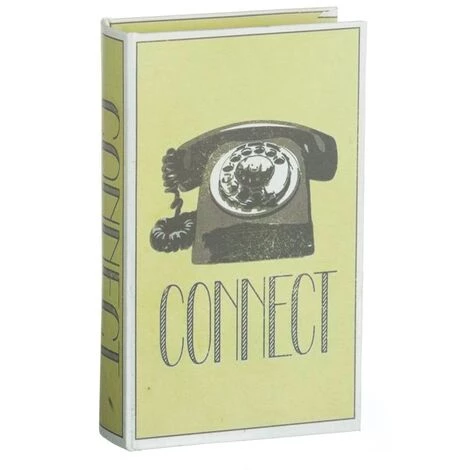 LOLA HOME Lot De 2 Boîtes à Livres Listen En Tissu Et Bois, Dm 6 LOLA HOME Lot De 2 Boîtes à Livres Listen En Tissu Et Bois, Dm – Image 4