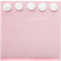 ATMOSPHERA Bac De Rangement à Pompons - Longueur 29, Largeur 29, Hauteur 29cm - Rose -Petit rangement Soldes Magasin 50277678 2