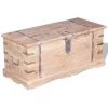 VidaXL Coffre De Rangement Bois D'Acacia - Brun -Petit rangement Soldes Magasin 5055546 1