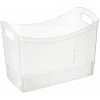 FIVE SIMPLY SMART Panier De Rangement "Grand" 11L Transparent 2 FIVE SIMPLY SMART Panier De Rangement "Grand" 11L Transparent -Petit rangement Soldes Magasin 50604480 1