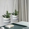 ZHUOXUAN Pot De Fleur Suspendu, Panier Suspendu En Corde De Jute, Cintre Pour Plantes Tissées, Support Pour Plantes Suspendues D'intérieur Avec Une Longue élingue, Panier De Rangement Pour La Décoration De La Maison En Pot De Plantes De 8 Pouces, 2 Pièces 1 ZHUOXUAN Pot De Fleur Suspendu, Panier Suspendu En Corde De Jute, Cintre Pour Plantes Tissées, Support Pour Plantes Suspendues D'intérieur Avec Une Longue élingue, Panier De Rangement Pour La Décoration De La Maison En Pot De Plantes De 8 Pouces, 2 Pièces -Petit rangement Soldes Magasin 51447382 1