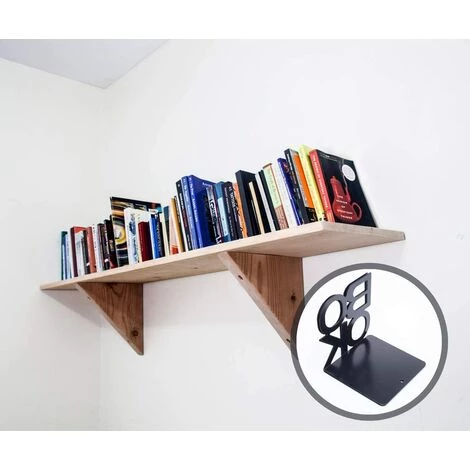 ZHUOXUAN Serre-livres - Serre-livres Décoratifs En Métal Prend En Charge Le Bureau Bookrack, Les Livres, La Conception D'apparence Merek, Heavy Duty 7 ZHUOXUAN Serre-livres - Serre-livres Décoratifs En Métal Prend En Charge Le Bureau Bookrack, Les Livres, La Conception D'apparence Merek, Heavy Duty â Image 5