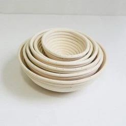 LITZEE Gärkorb Banneton à Pain Avec Lin Et Panier à Pain En Rotin, Rotin, Image 1, 11x6cm -Petit rangement Soldes Magasin 51551373 2