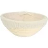 LITZEE Panier à Pain Rond En Osier Pour 1 Kg De Pain Avec Inserts En Lin -Petit rangement Soldes Magasin 51552534 1