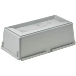KEEEPER Conteneur D'organisation, Combinable Avec D'autres Conteneurs, Plastique Résistant (PP), 15 X 8 X 5 Cm, Pepe, Argent -Petit rangement Soldes Magasin 51637093 3