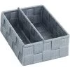 WENKO® Casier De Rangement Adria - Taille S - 13 X 18 X 6 - Gris -Petit rangement Soldes Magasin 51985025 1
