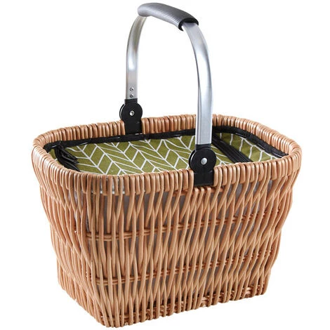 Panier Pique-nique Isotherme. Naturel. Marque : Aubry Gaspard. Réf. : PPI1260 - Naturel 3 Panier Pique-nique Isotherme. Naturel. Marque : Aubry Gaspard. Réf. : PPI1260 - Naturel