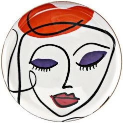 SIL Vide-poche En Fer Arty 12 Cm Modèle 2 Rouge - Rouge