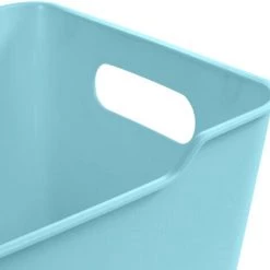 KEEEPER 2x Boîte De Rangement, Polypropylène, 12 L, Lotta, Bleu Clair, 35.5x23.5x20 Cm -Petit rangement Soldes Magasin 52070636 5